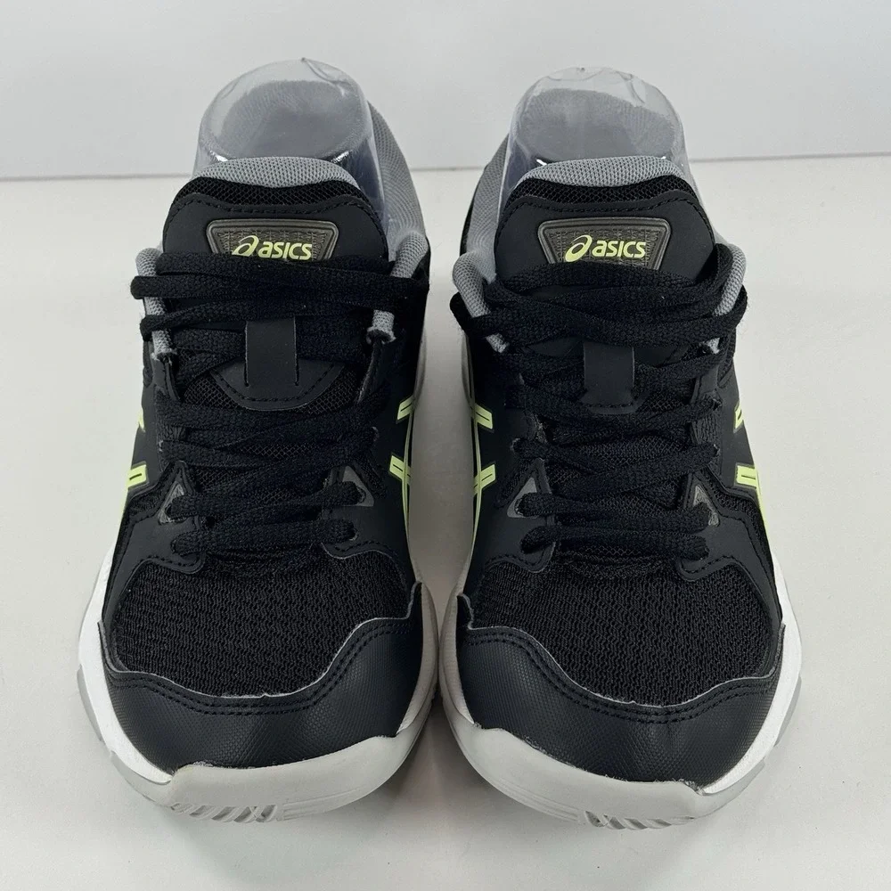 Asics Gel Rocket 10‎ Volleyball Black Illuminate Yellow Shoes Women's Size 6